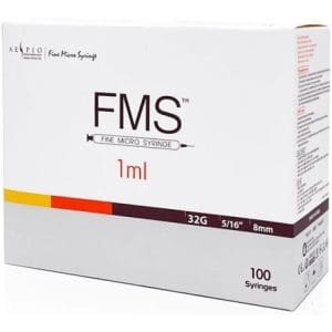 FMS Syringes 32G 1ml 8mm